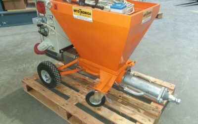 POMPA INTONACATRICE INIEZIONE PREMISCELATI MAC-EDIL DM-2 380V trifase
